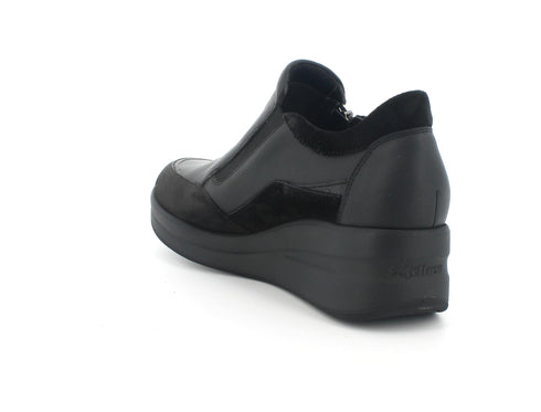 Melluso Donna Scarpe basse Pelle R25629-206592 Nero